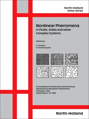 cover image of Nonlinear Phenomena in Fluids, Solids and other Complex Systems